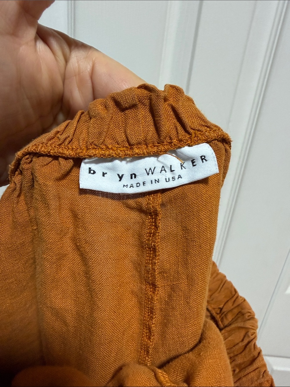 Bryn Walker Wide Leg Ankle Parachute Pants - Size Large - Picture 7 of 9
